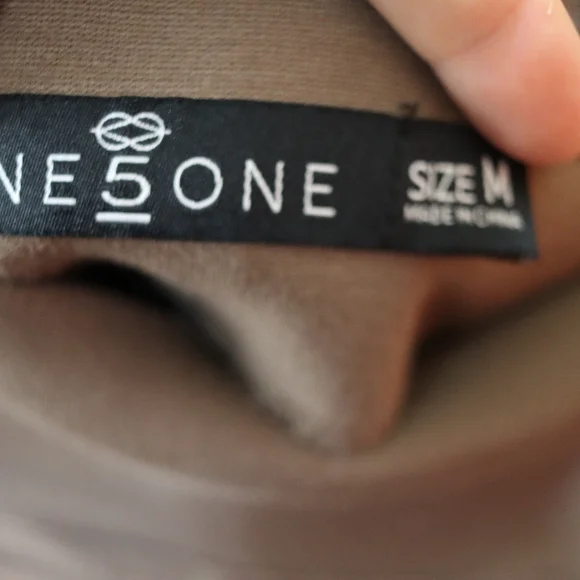 One 5 One Taupe Leggings - Picture 7 of 9